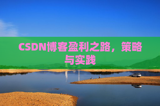 CSDN博客盈利之路,策略与实践