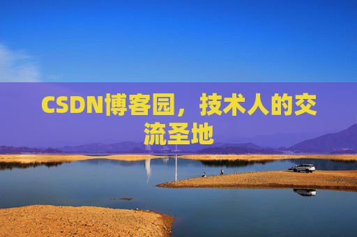 CSDN博客园，技术人的交流圣地